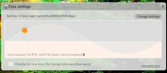 flux setup screen software monitor