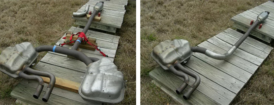 mini exhaust system