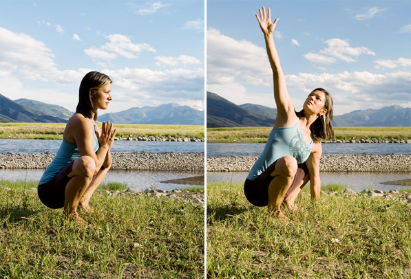 yoga squat