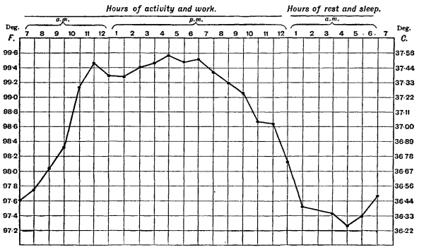 body temp daily variation
